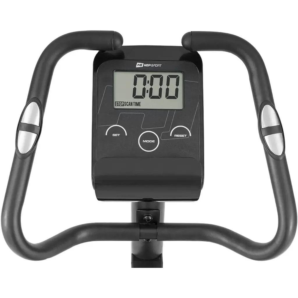 Велотренажер магнитный Hop-Sport HS-035H Leaf синий - фото 6