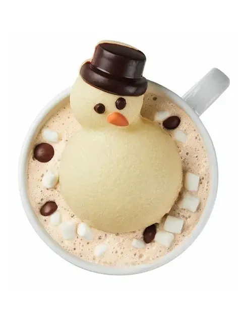 Сніговик Only Hot Chocolate Melting Snowman з міні маршмеллоу 75 г - фото 2