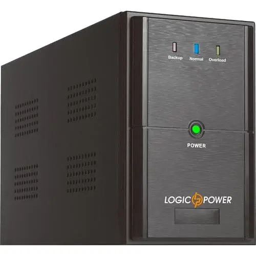 Джерело безперебійного живлення LogicPower LPM-U625VA Black, 625 ВА, 437 Вт