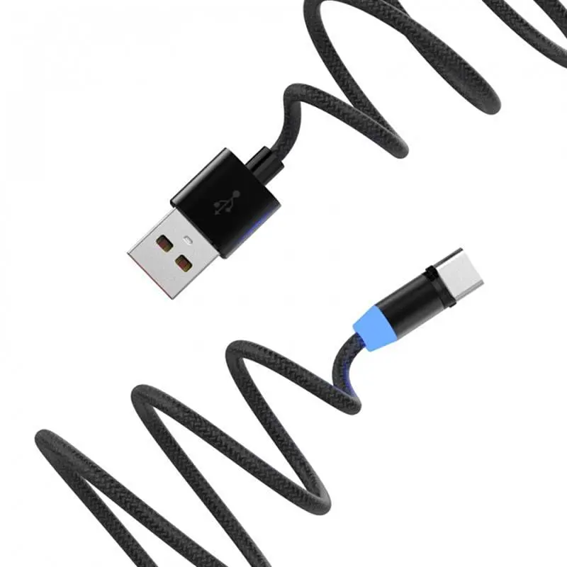 Кабель SkyDolphin S59T Magnetic USB - USB Type-C (M/M), 1 м, Чорний (SDUSB-000441) - фото 2