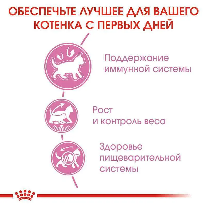Сухой корм для котят после стерилизации Royal Canin Kitten Sterilised 0.4 кг - фото 3