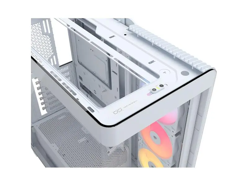 Корпус Corsair Frame 4500X LX-R RGB iCUE Link White (CC-9011317-WW) - фото 4