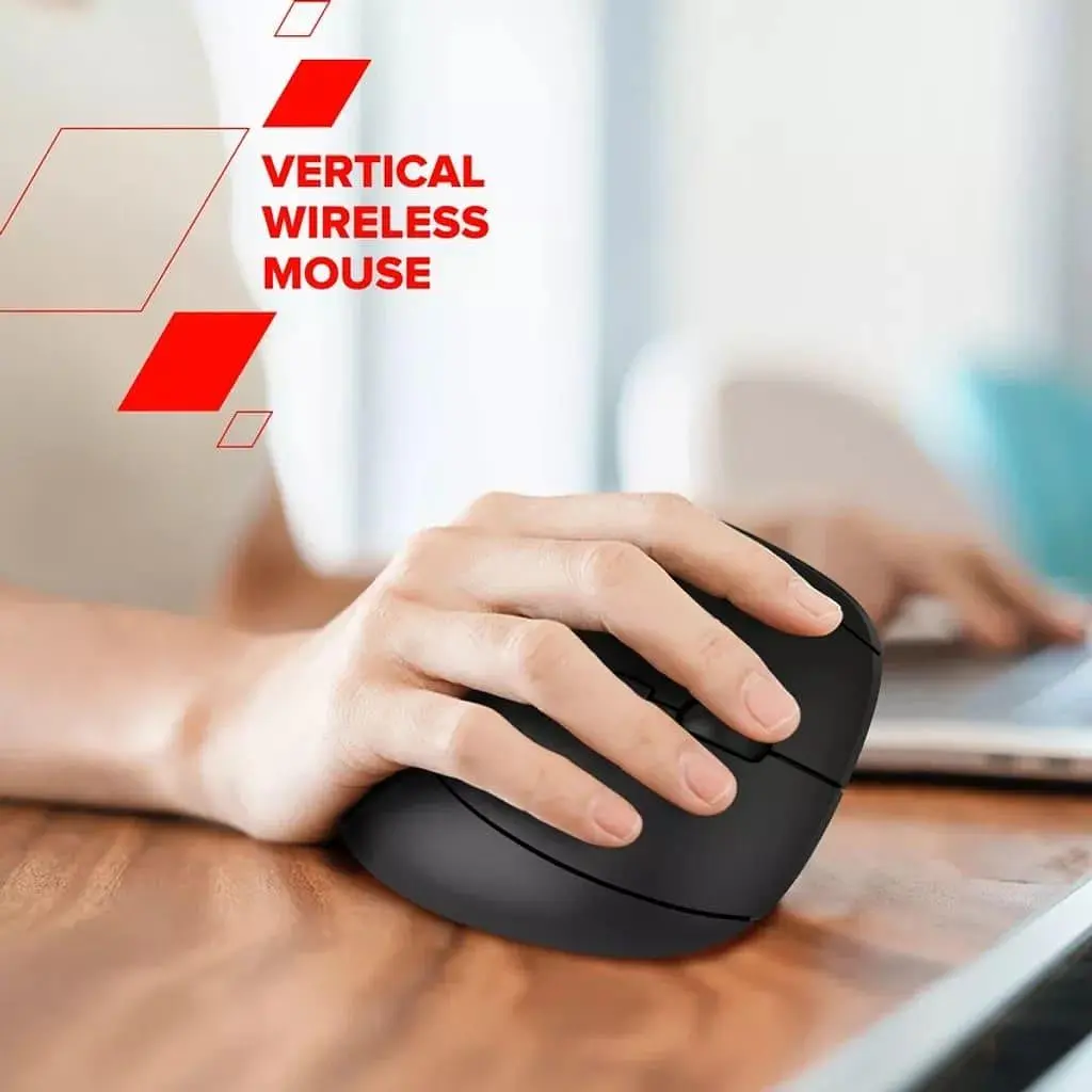 Миша Canyon mouse MW-25 Ergonomic LED AA Dual mode Wireless Black (CNS-CMSW25) - фото 11