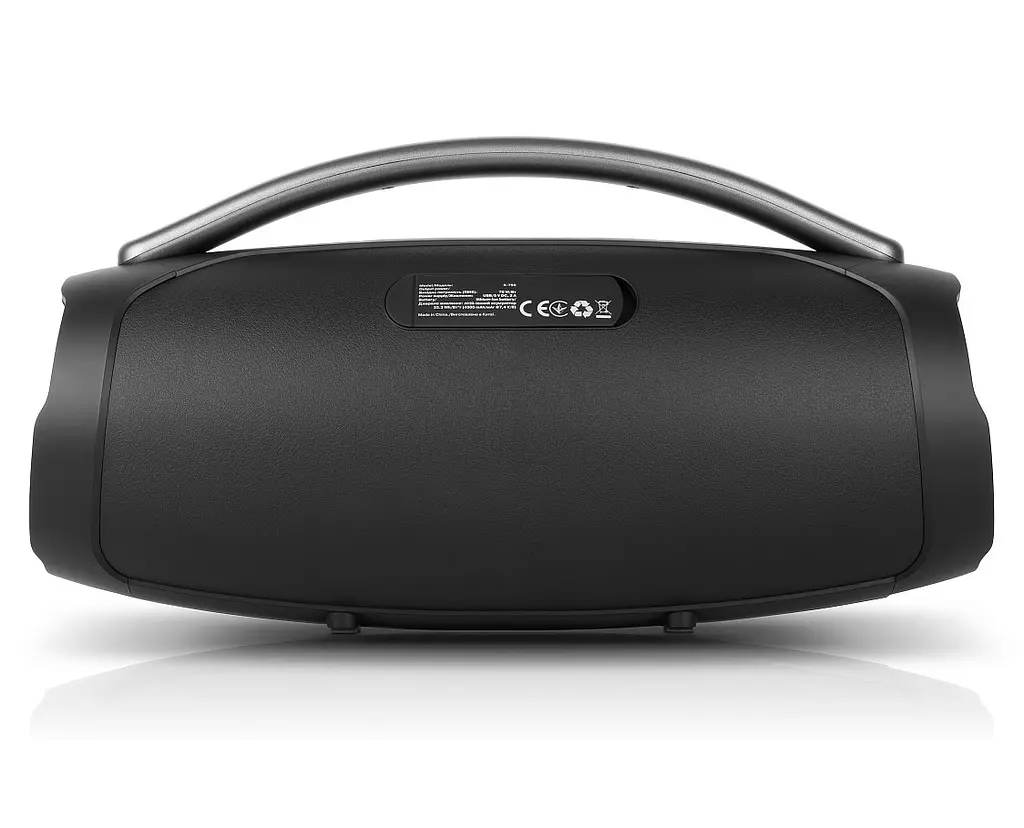 Портативная колонка бумбокс REAL-EL X755-PSS Boombox 70W Bluetooth TWS, RGB, Black - фото 7