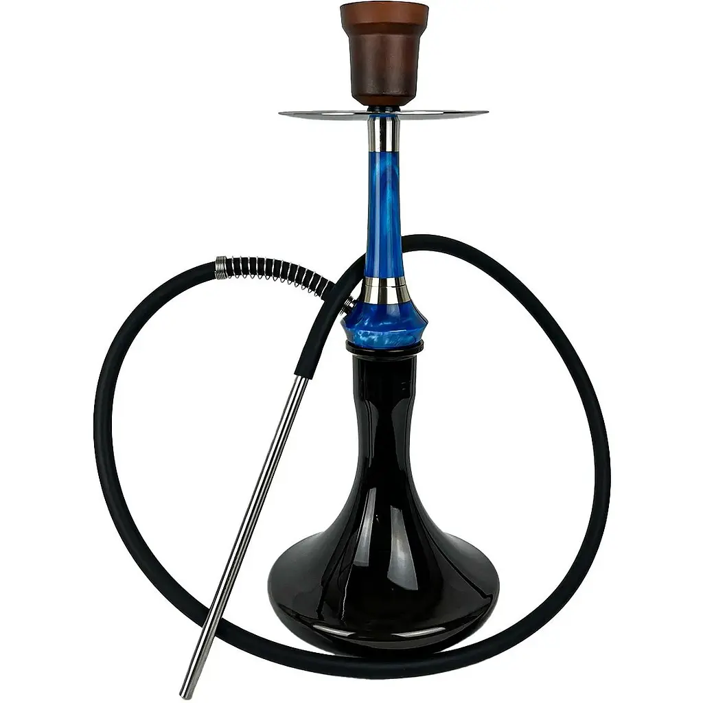 Кальян Totem Hookah Monolit Optima Ocean Blue Craft Black - фото 2