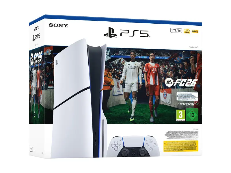 Стаціонарна ігрова приставка Sony Playstation 5 Slim 1 TB EA SPORTS FC 26 Bundle (1000049854) - фото 9