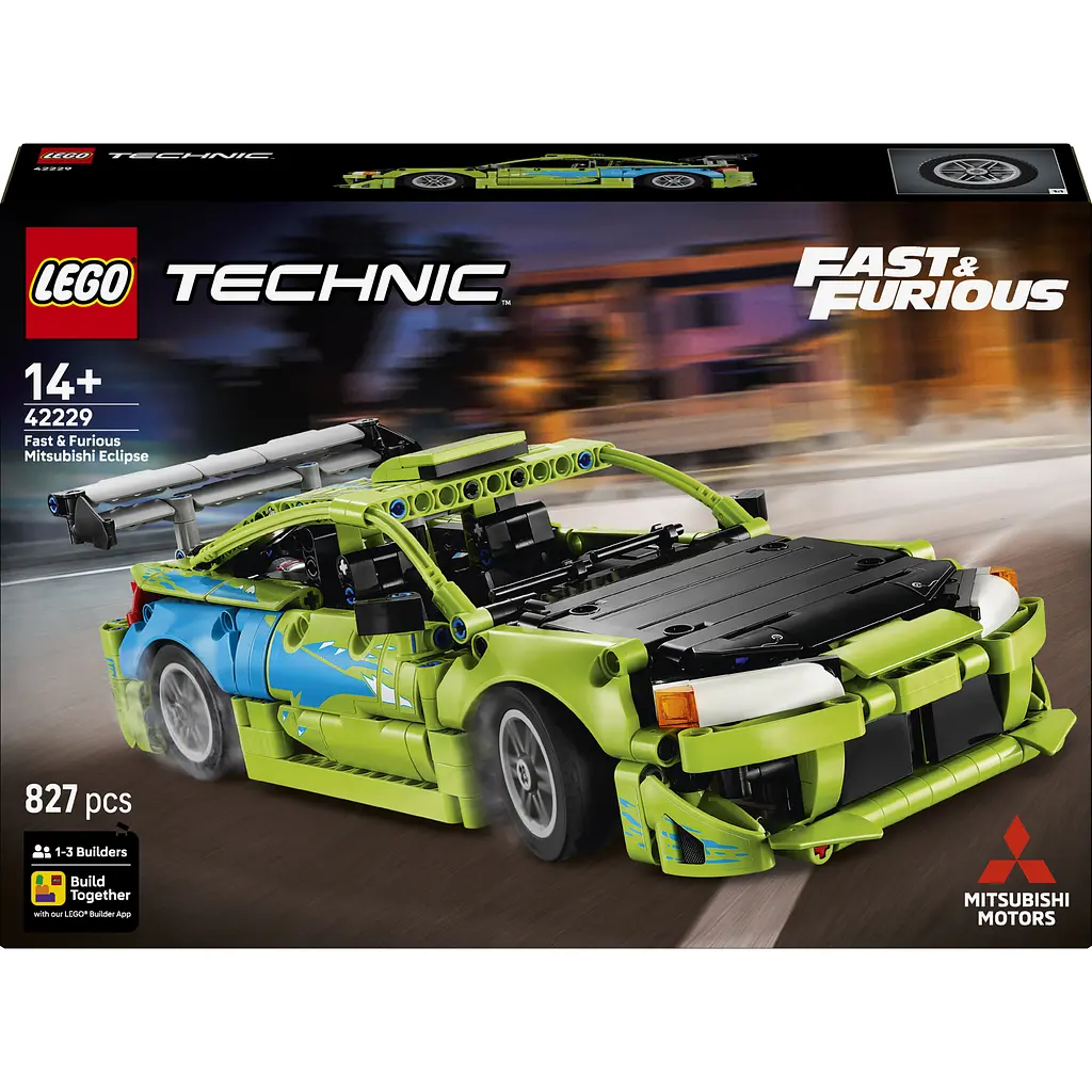 Конструктор LEGO Technic Форсаж Автомобіль Mitsubishi Eclipse (42229) - фото 2