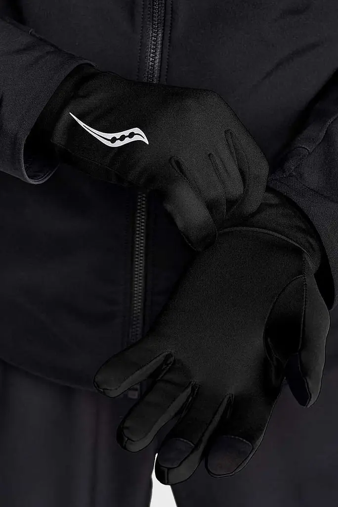 Перчатки Saucony Hurricane Glove Black S (1097-SAU800055-BK S) - фото 2