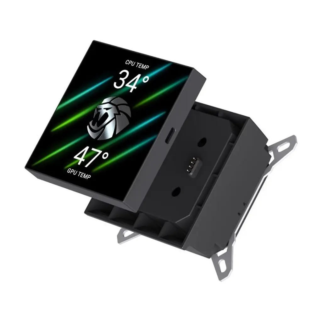 Система рідинного охолодження Gamemax GLACIER 360 LCD BK - фото 10