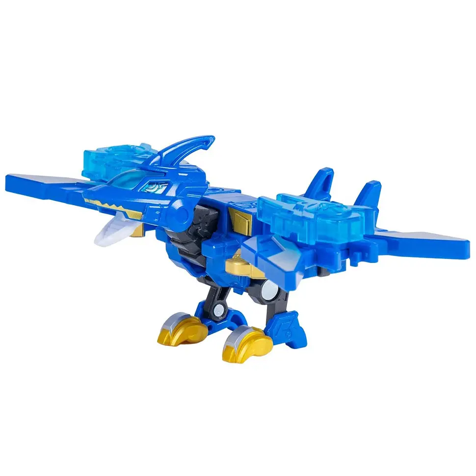 Динозавр-трансформер Dinoster Птера-Бот EU580840-4 бокс для зберігання, синій - фото 2