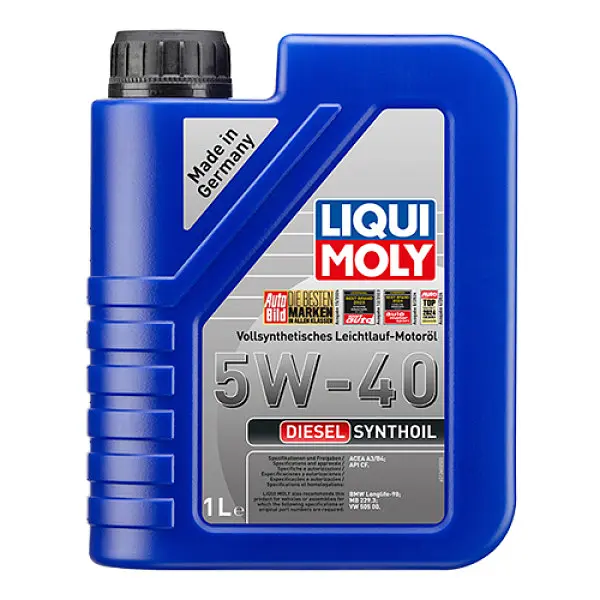 Синтетична моторна олива - Diesel Synthoil SAE 5W-40 1л. (1340)