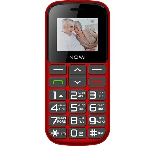 Телефон Nomi i1871 Red UA UCRF - фото 2