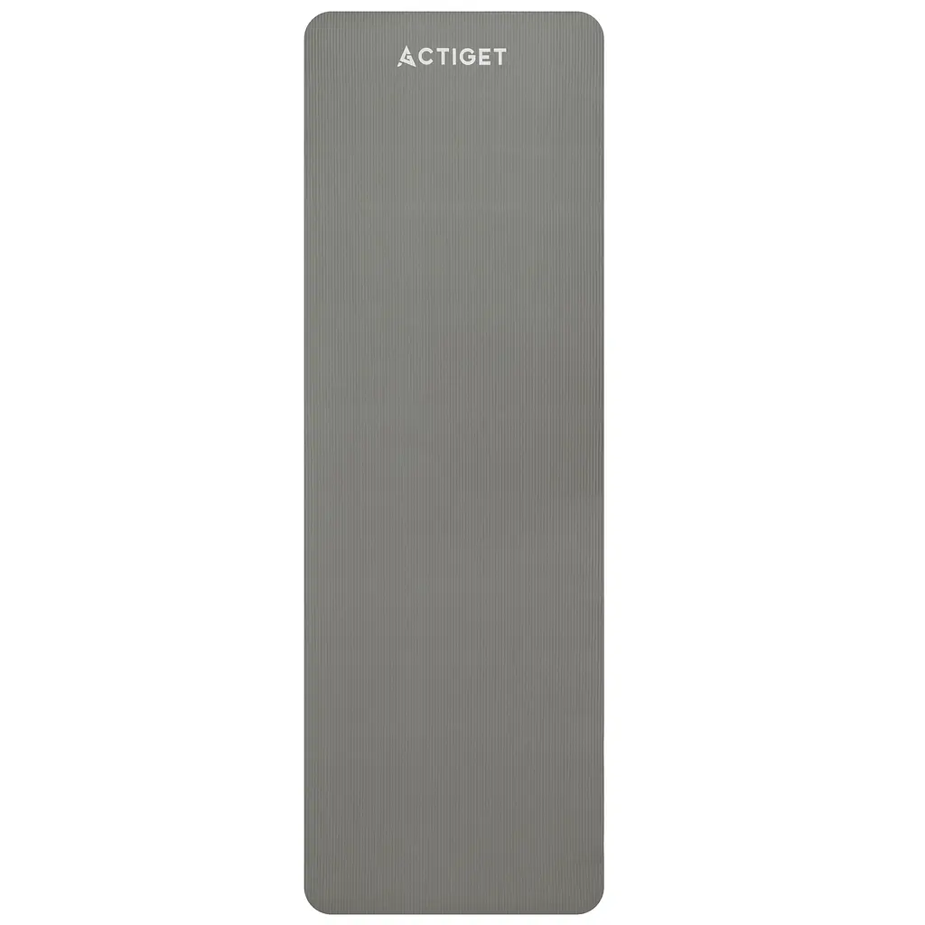 Килимок спортивний Actiget NBR 183 x 61 x 1 cм для йоги та фітнесу ACT0019 Grey - фото 9