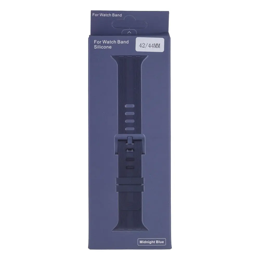 Ремінець Smart watch band Silicone Shine Apple Watch 49/45/44/42 mm Midnight Blue - фото 2