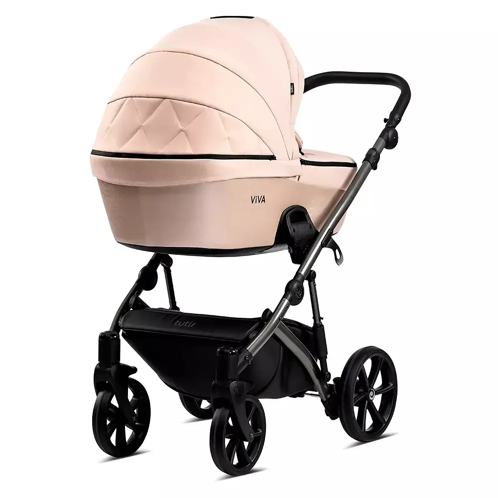 Коляска універсальна 2 в 1 Tutis Viva 4 Luxury Rose quartz - фото 3