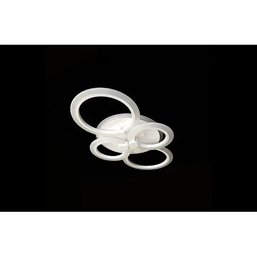 Люстра Led з пультом Linisoln 1888-4 WH LED-3 метал, акрил, білий, 4 лампи - фото 2