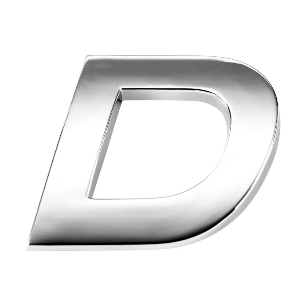 3D- літера: "D" нахил MAK (30198)