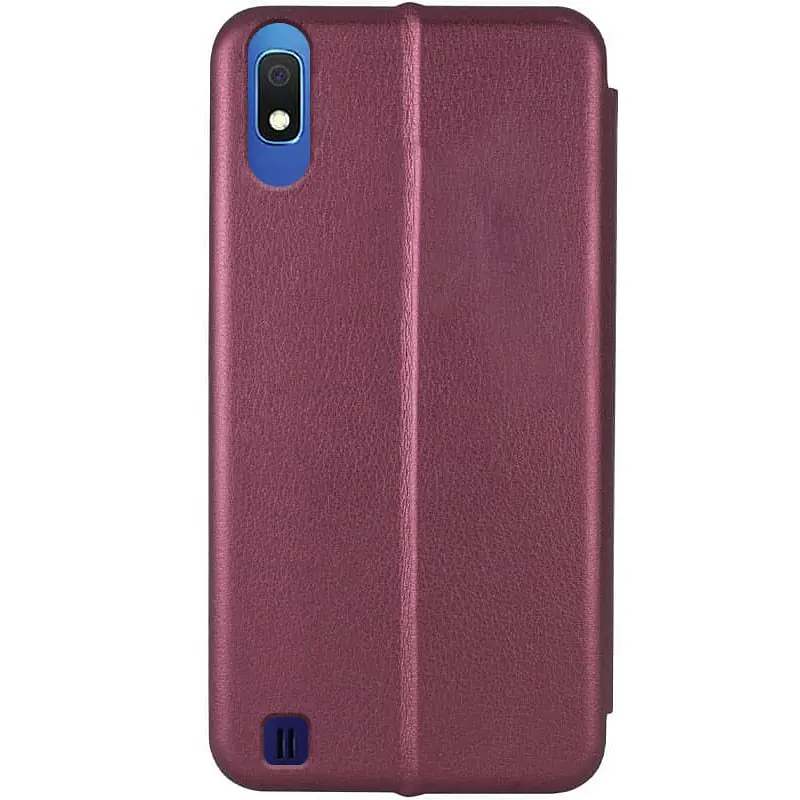Шкіряний чохол-книжка Classy для Samsung Galaxy A10 (A105F) Бордовий - фото 2