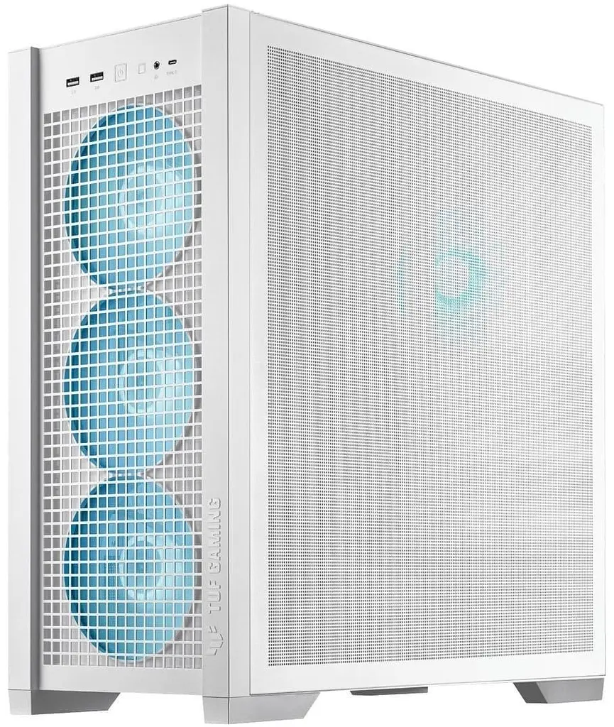 Корпус ASUS TUF GAMING GT302 TG BTF ARGB WHITE (90DC00I3-B19000) без блока питания - фото 13