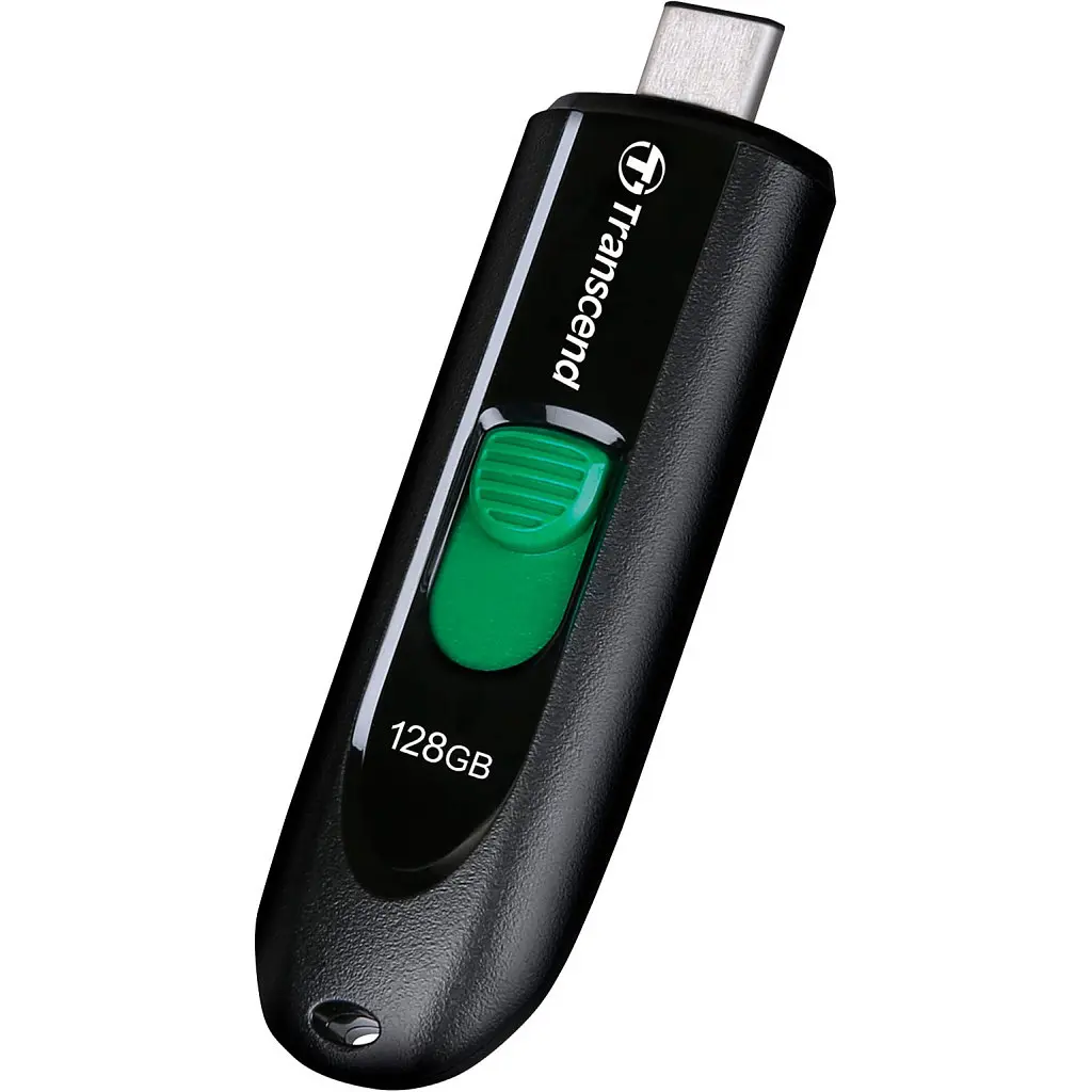 USB флеш накопитель Transcend 128GB JetFlash 790C Black USB 3.1 (TS128GJF790C) - фото 2
