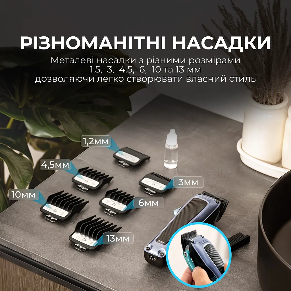 Машинка для стрижки CECOTEC PrecisionCare Expert Diamond Pro - фото 2