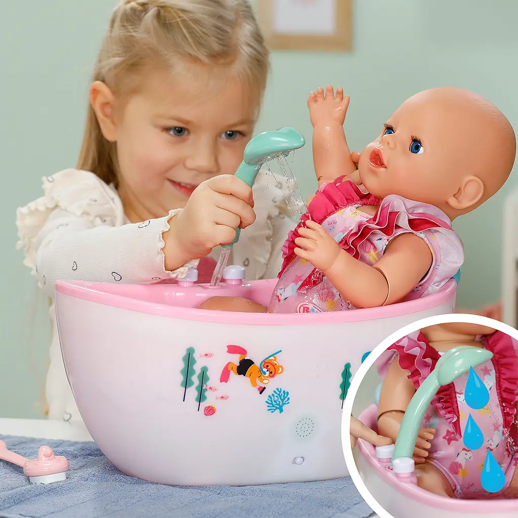 Автоматична ванночка для ляльки Baby Born Казкове купання (837993) - фото 9