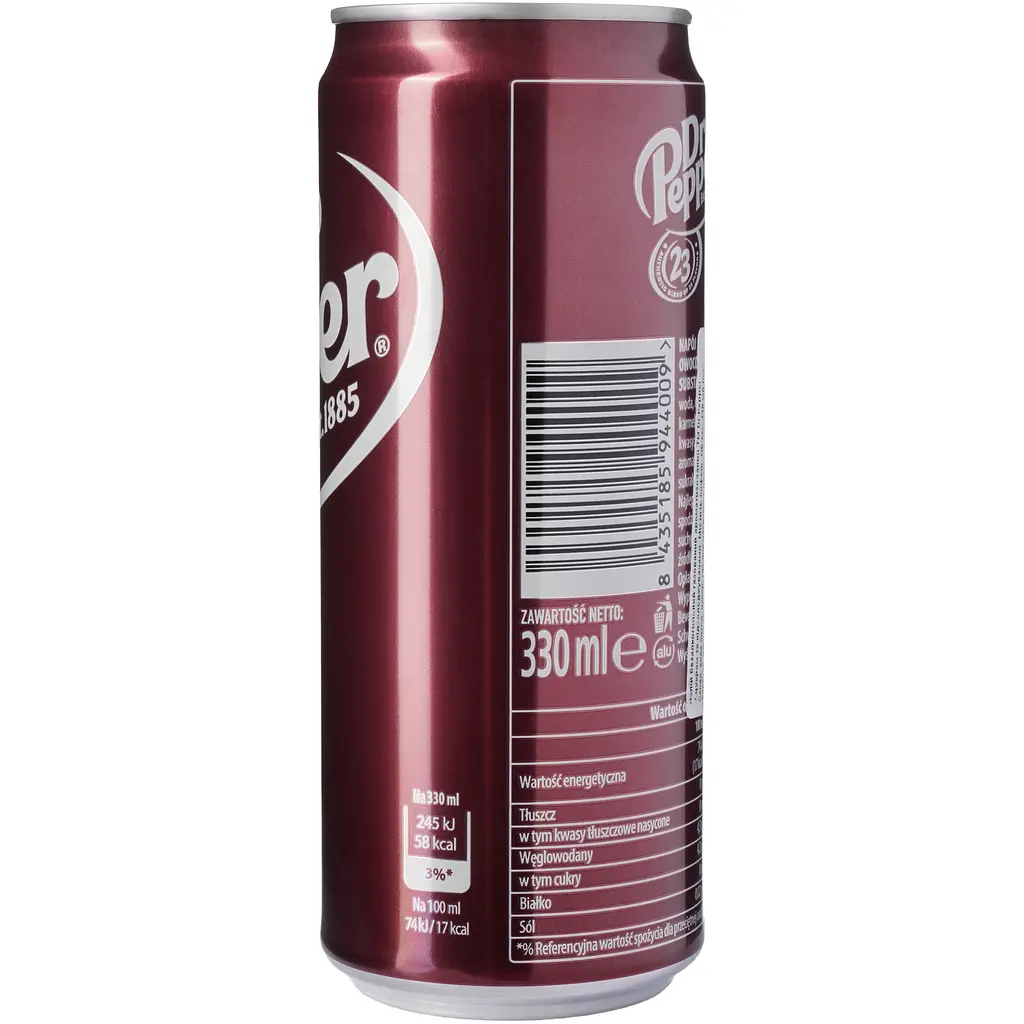 Напій Dr. Pepper Regular 330 мл (875988) - фото 4