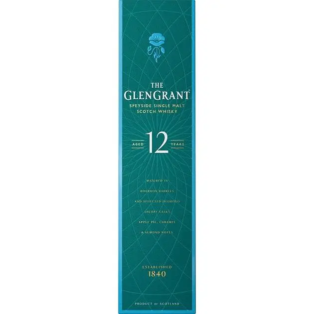 Виски Glen Grant 12 years 40% 0.7 л - фото 2