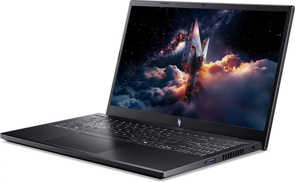 Ноутбук Acer 15.6 Nitro V 15 ANV15-A31 FHD IPS/Ryzen 5 150/16GB/512SSD/RTX 5050 8GB/DOS/Black (NH.U3QEU.00A) - фото 3