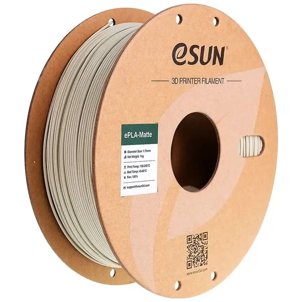 Пластик для 3D-принтера eSUN ePLA-Matte 1 кг, 1.75 мм, light khaki (ePLA-Matte-P175LK1)