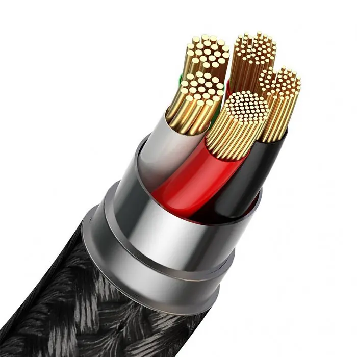 Кабель Baseus Zinc Magnetic Safe Fast Charging Cable USB to Type-C/Lightning/MicroUSB 3A 1m CA1T3-AG1 Black-Grey - фото 6