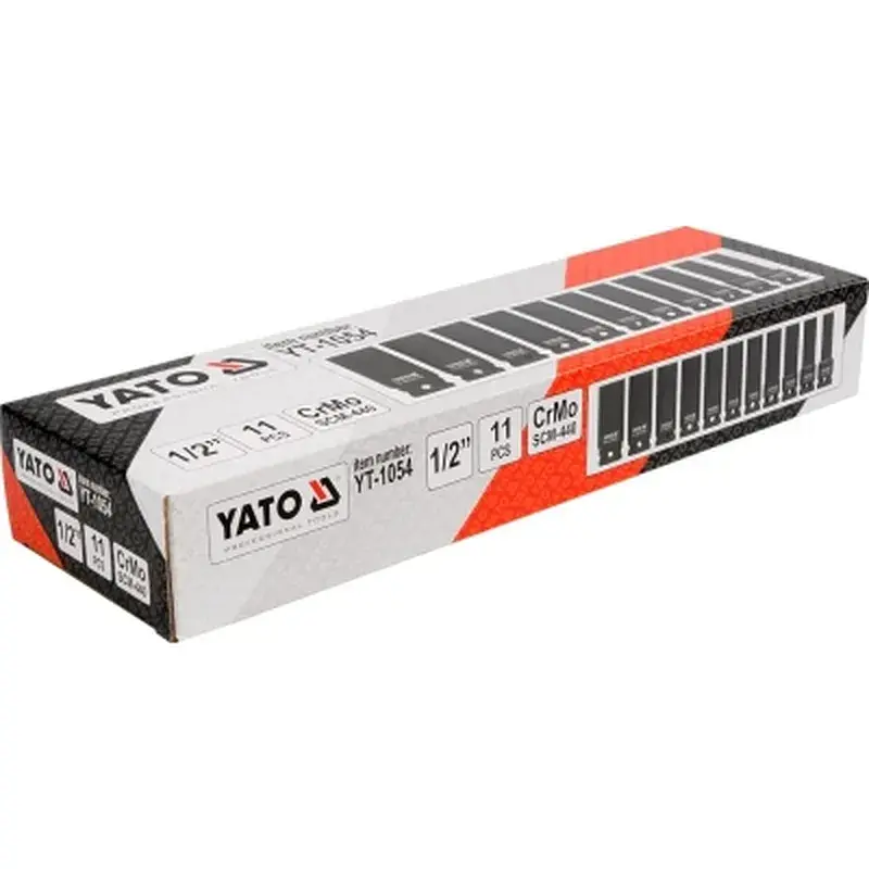 Набір торцевих головок Yato YT-1054 - фото 5