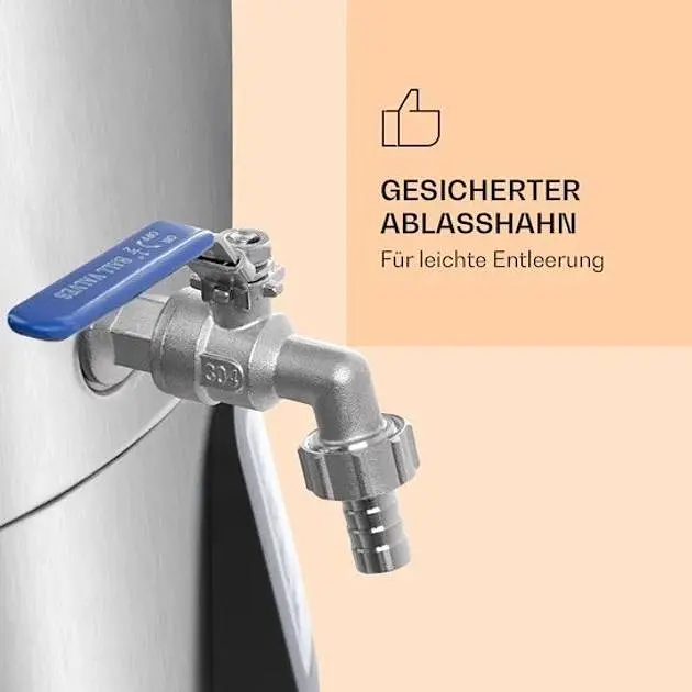 Пивоваренная бытовая Klarstein Mundschenk 3XL 65л (10035022) - фото 5