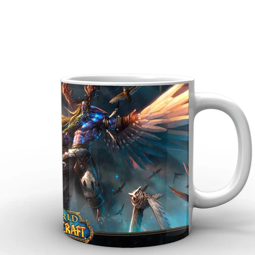 Кухоль GeekLand World of Warcraft серед птахів WW.02.49 330 мл білий - фото 2
