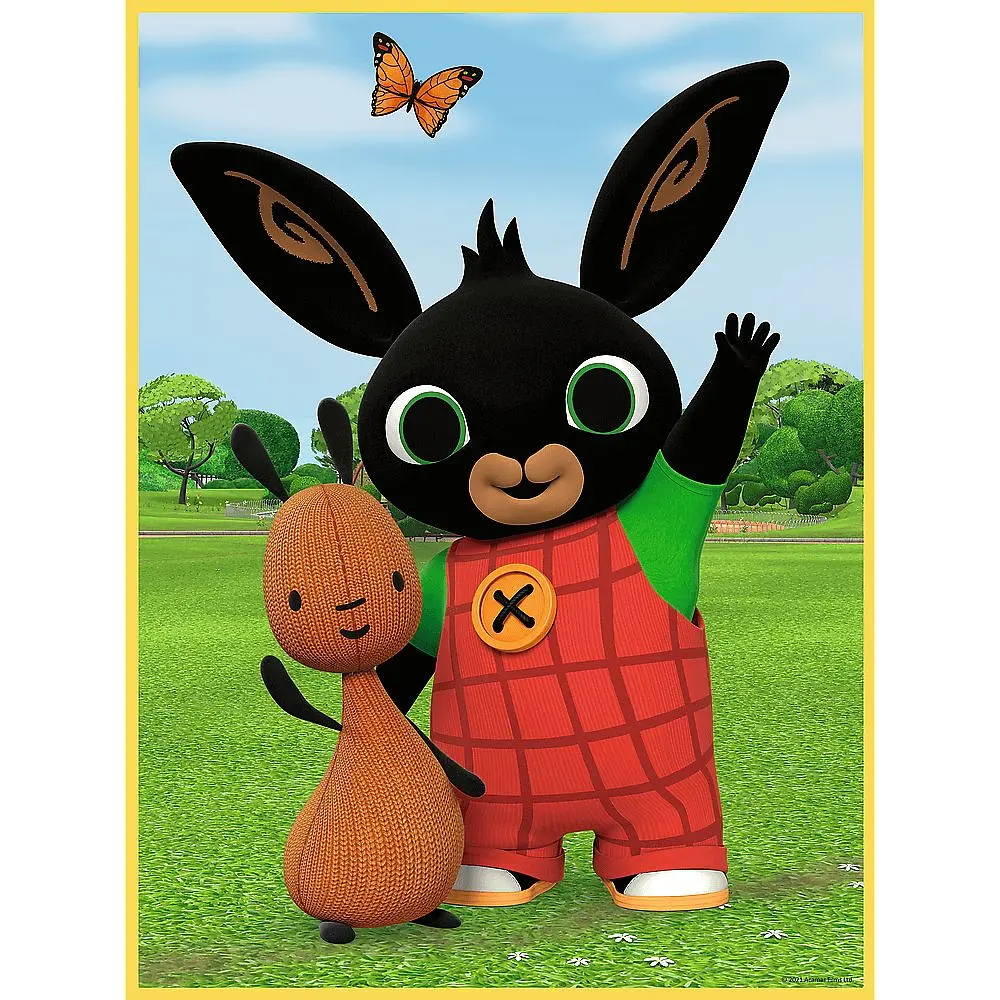 Пазли Trefl Кролик Друзі з дитинства Babymaxi 10+10 елементів - фото 2