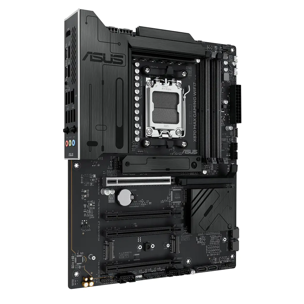 Материнская плата X870 MAX GAMING WIFI7 sAM5 X870 4xDDR5 M.2 HDMI USB Type-C Wi-Fi BT ATX Asus teh0019035 - фото 6