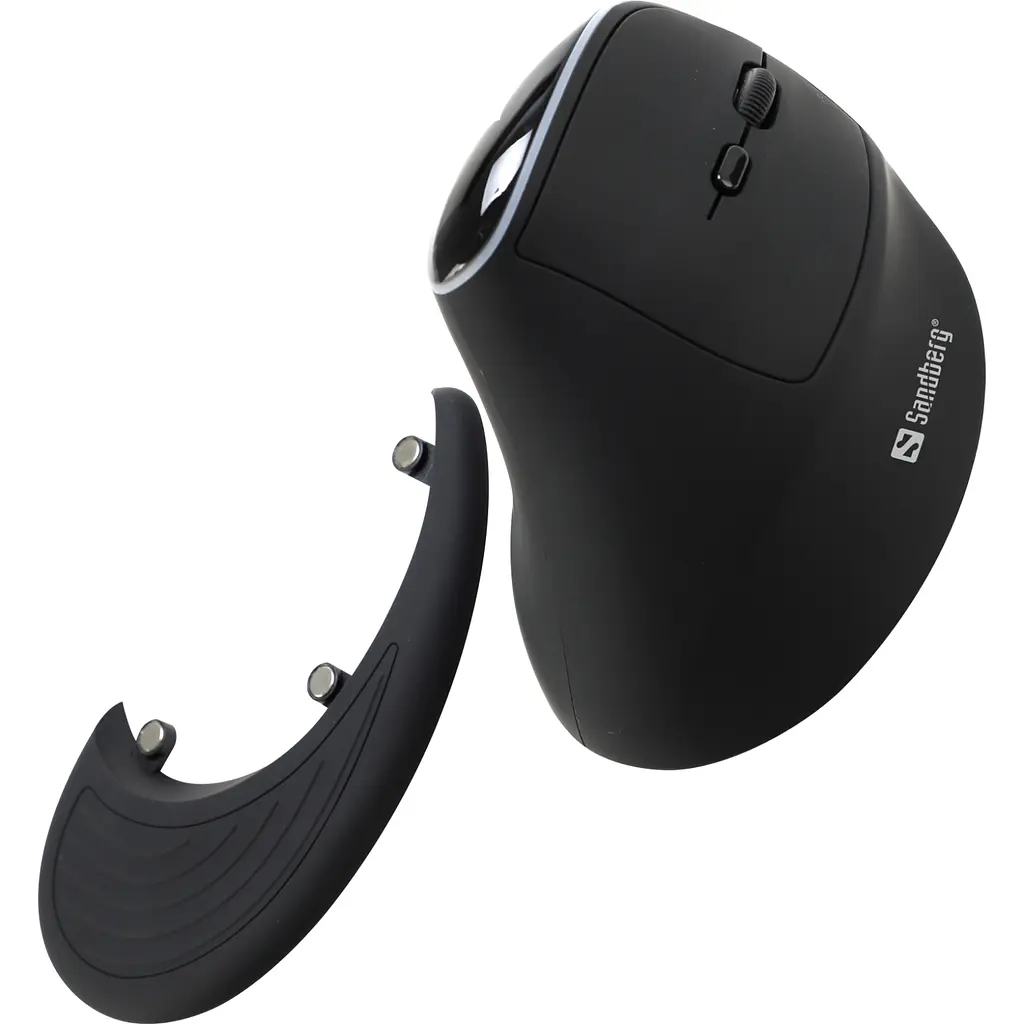 Мишка Sandberg Wireless Pro 3400 dpi 6 кнопок чорний - фото 4