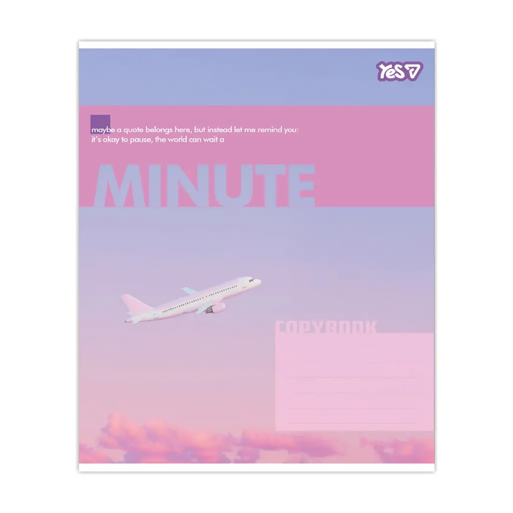 Зошит Yes Inspiring А5 24 аркушів клітинка (768850), в асортименті - фото 3