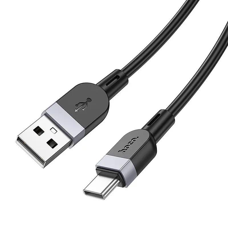 Дата кабель Hoco X109 Energy silicone USB to Type-C 1 м Black - фото 4