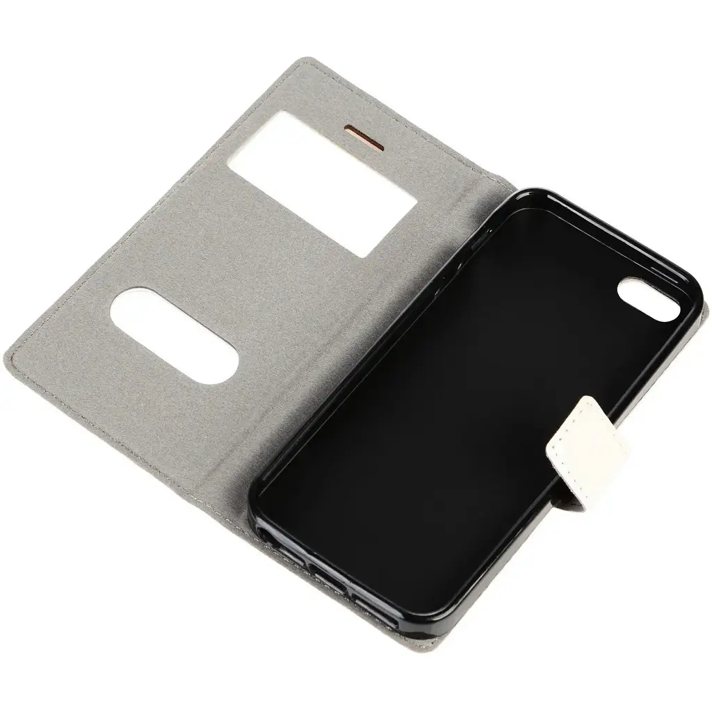 Чохол-книжка Toto TPU material case iPhone 5/5S White - фото 3