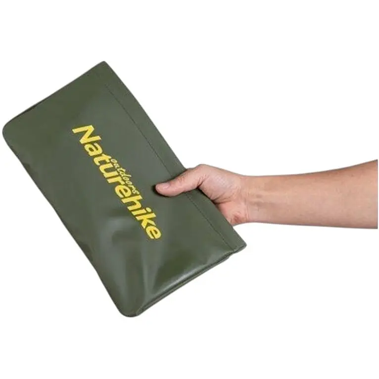 Складаний контейнер для води Naturehike Square bucket 13 л з ПВХ army green NH19SJ007 - фото 3