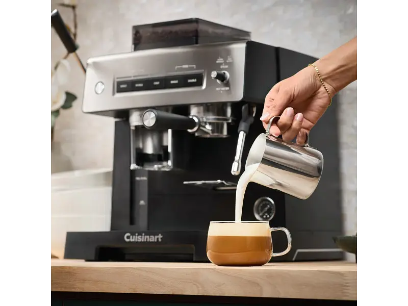 Кавоварка ріжкова Cuisinart Bean-to-Cup EM640E - фото 3