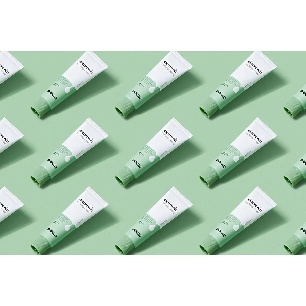 Крем для лица SNP Cicaronic успокаивающий с экстрактом центел 50 г - фото 5