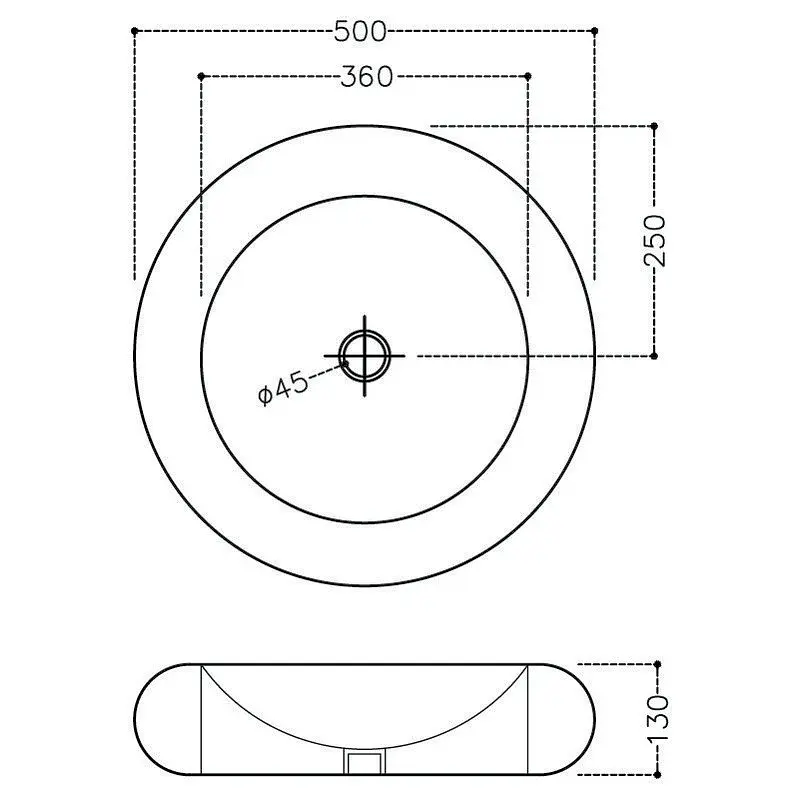 Умивальник Jaquar Fusion 50 FSS-WHT-29901, Білий - фото 2