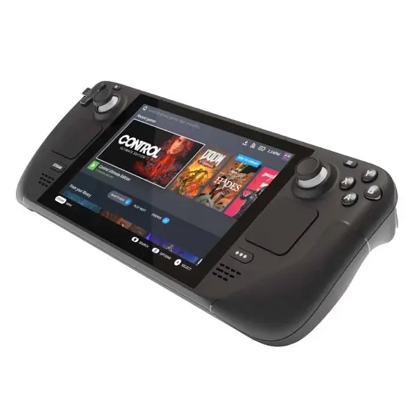 Игровая консоль Valve Steam Deck OLED 512 ГБ Black + Карта памяти SanDisk Ultra 512 ГБ - фото 2