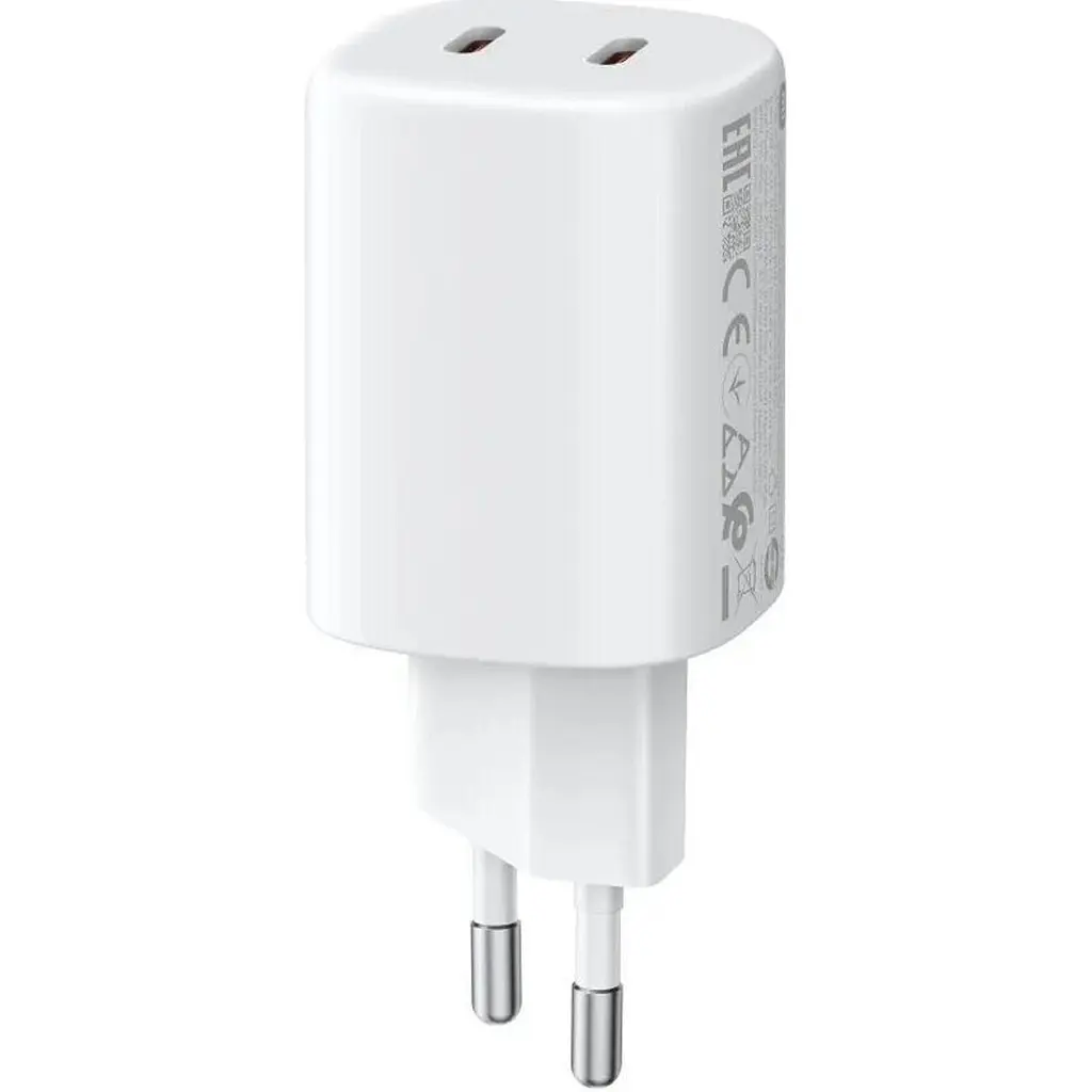 Мережевий зарядний пристрій Xiaomi Nano Turbo 45W 2xUSB-C (BHR087OEU) [163633] - фото 2