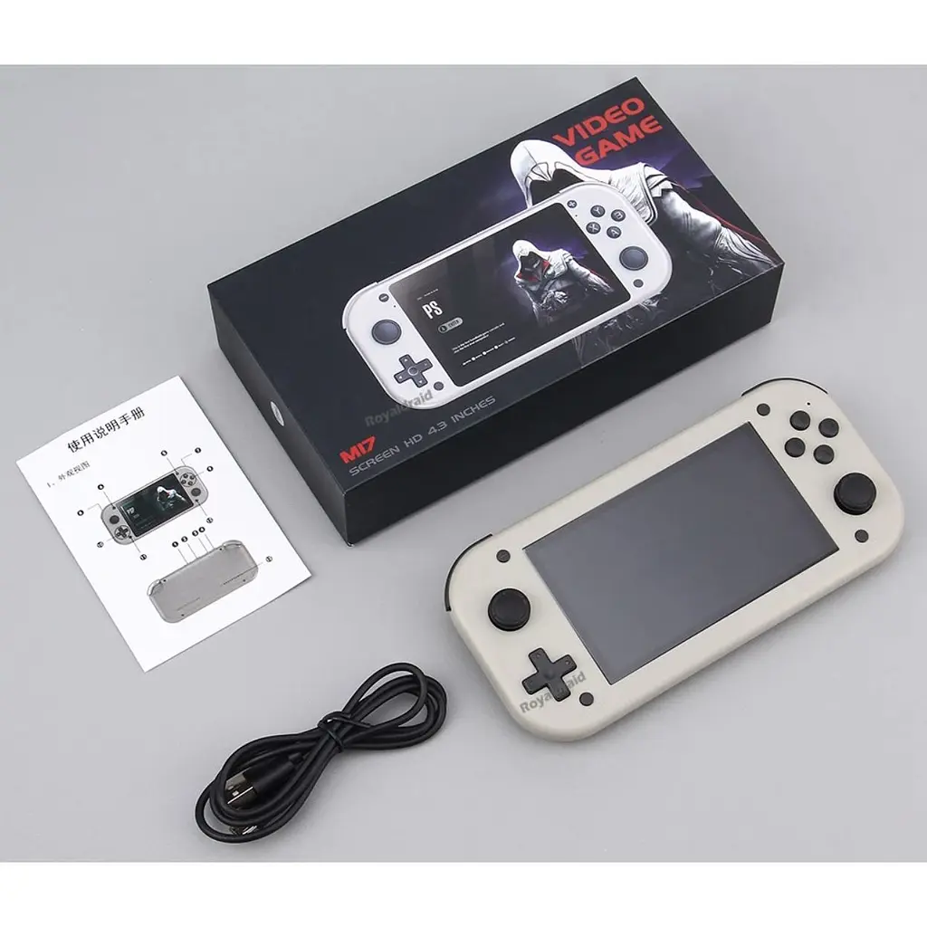 Ігрова консоль Sjgam PSP 17M портативна 4.3 IPS-екран 15000 ігор чорна (43816-SJGAM M17_2200) - фото 3