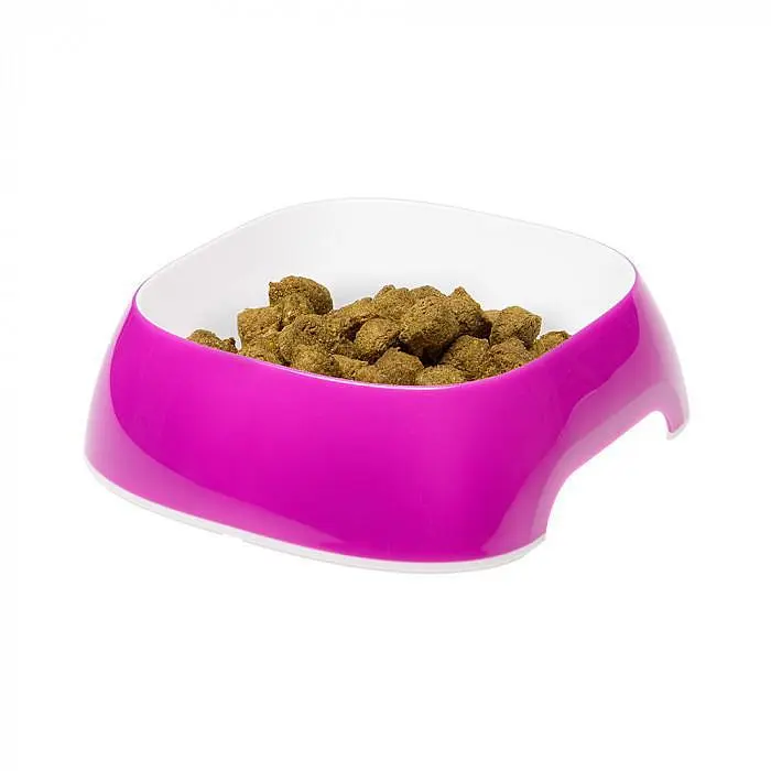 Миска Ferplast Glam Small для собак і котів, 15×13,5×5 см, з нековзною основою, сіро-бежевий - фото 6