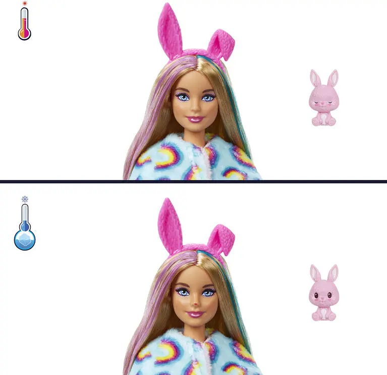 Кукла Barbie Cutie Reveal Милый Кролик, 29,5 см (HHG19) - фото 6