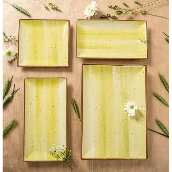 Тарелка обеденная Ipec Terra, 25x15 см (30905417) - фото 3